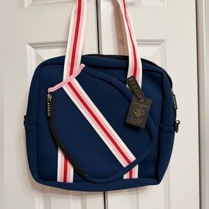 Kedzie Blue and Pink  Pickleball Tote Bag